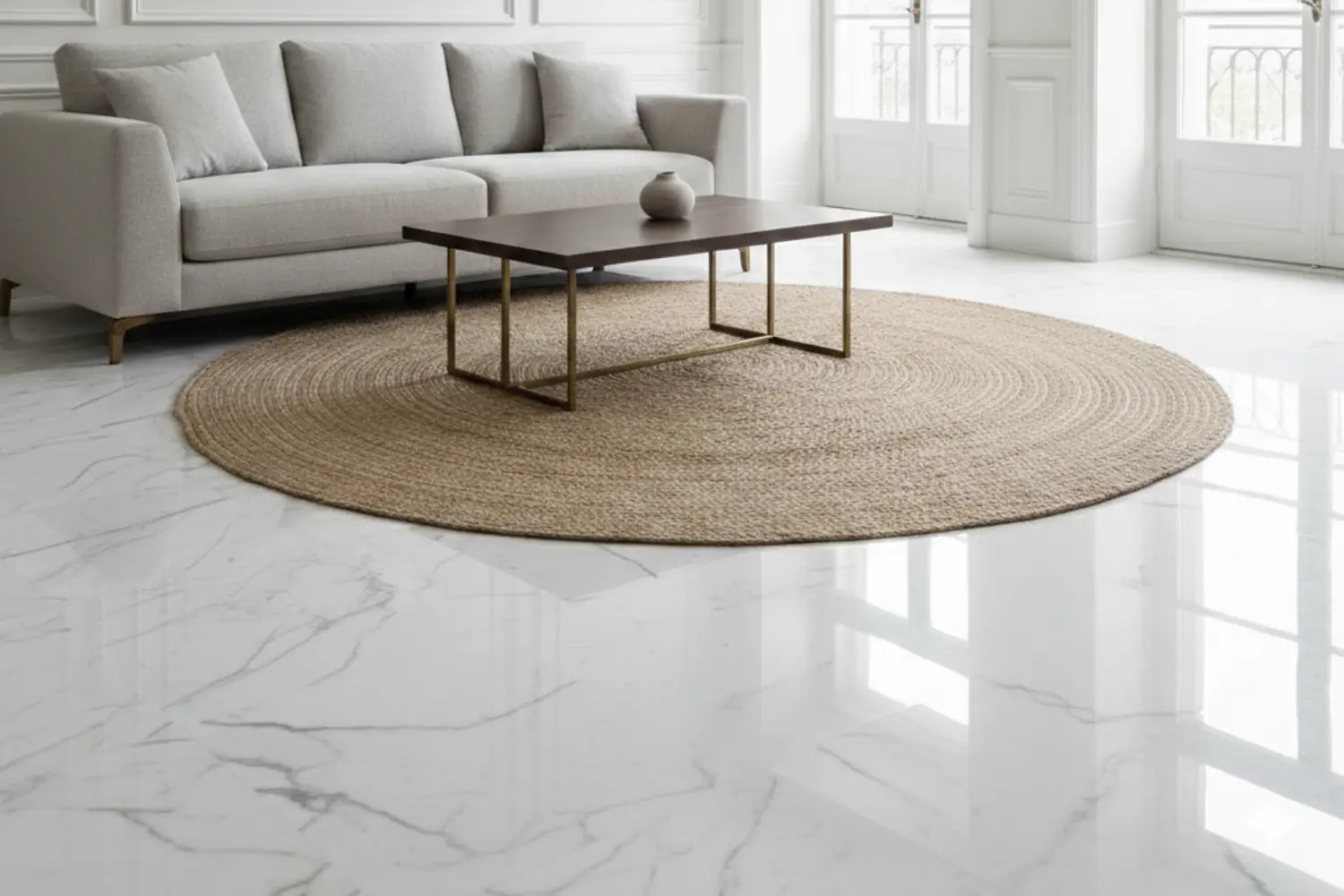 How Marble Flooring Adds Elegance to Living Spaces - Install & Care Tips